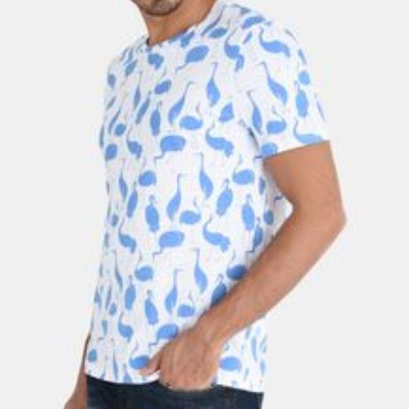 Armani Exchange Decue Wu Street Art Bird T Shirt L